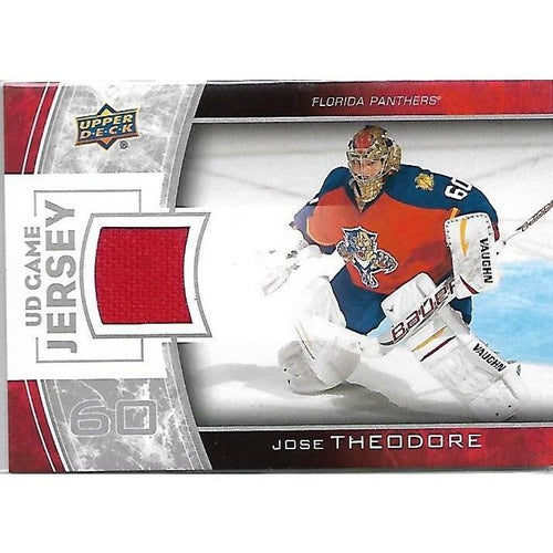 2013-14 Upper Deck Jose Theodore Game Jersey BB FLA