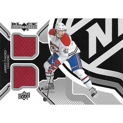 2013-14 Upper Deck Black Diamond Jarred Tinordi Rookie Jersey BB MTL