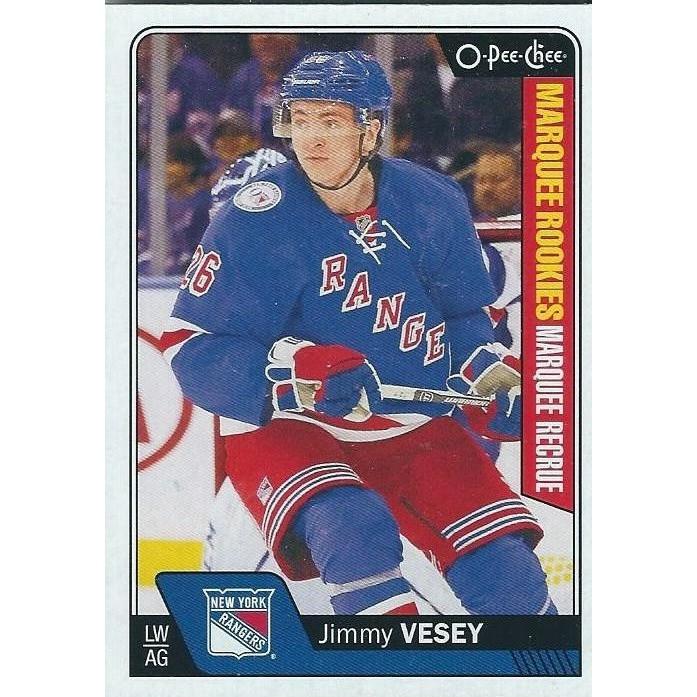2016-17 OPC O-Pee-Chee Jimmy Vesey Marquee Rookie #684 NYR